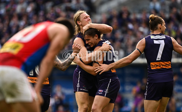 AFL 2024 Round 19 - Fremantle v Melbourne - A-52039841