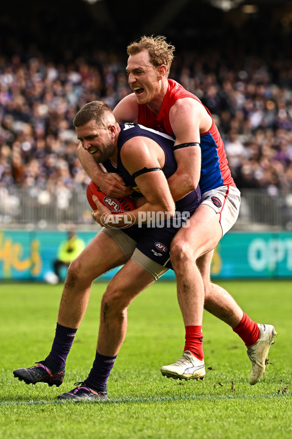 AFL 2024 Round 19 - Fremantle v Melbourne - A-52039845