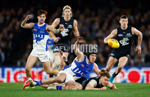 AFL 2024 Round 19 - Carlton v North Melbourne - A-52041361