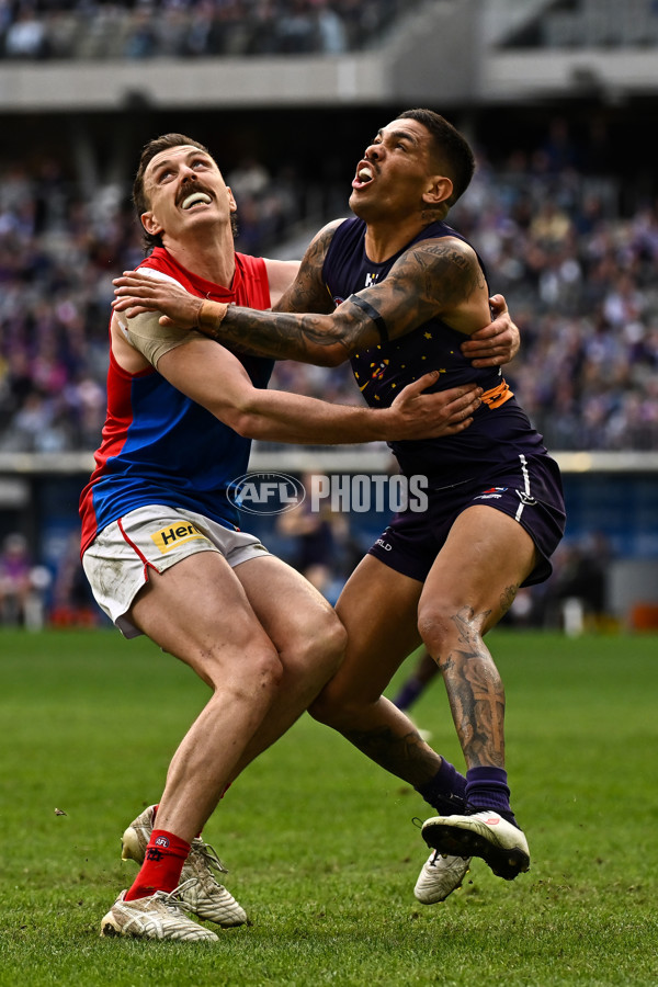 AFL 2024 Round 19 - Fremantle v Melbourne - A-52041410