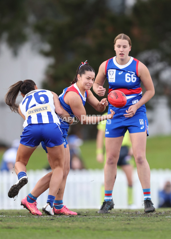 VFLW 2024 Grand Final - North Melbourne v Western Bulldogs - A-52041425