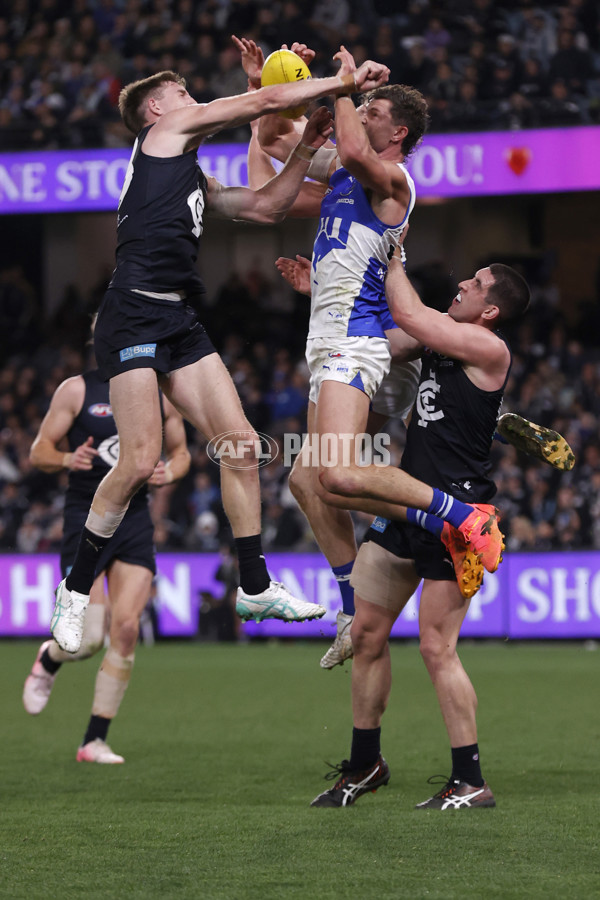 AFL 2024 Round 19 - Carlton v North Melbourne - A-52041437