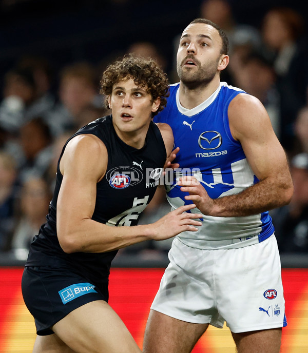 AFL 2024 Round 19 - Carlton v North Melbourne - A-52041446