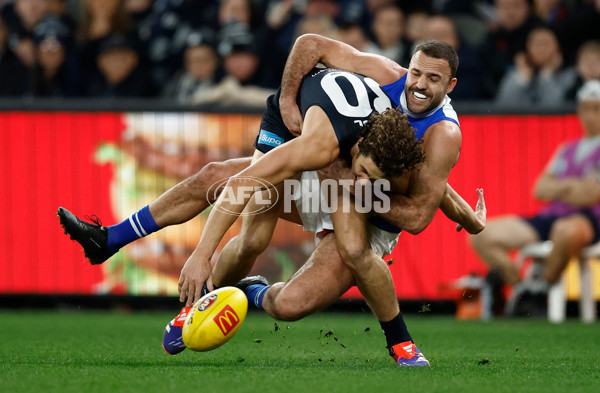 AFL 2024 Round 19 - Carlton v North Melbourne - A-52042347