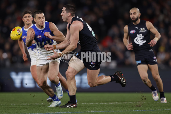 AFL 2024 Round 19 - Carlton v North Melbourne - A-52042364