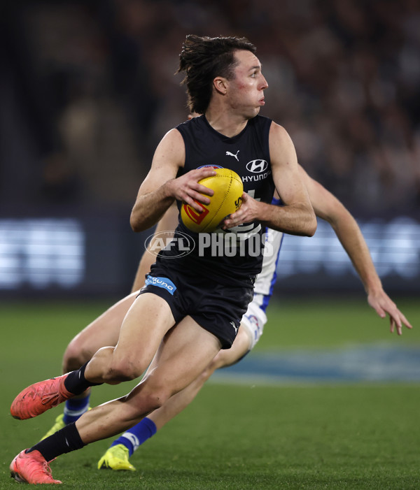 AFL 2024 Round 19 - Carlton v North Melbourne - A-52044314