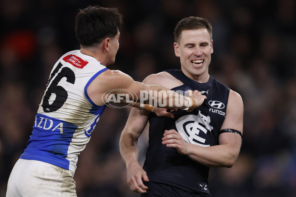 AFL 2024 Round 19 - Carlton v North Melbourne - A-52044331