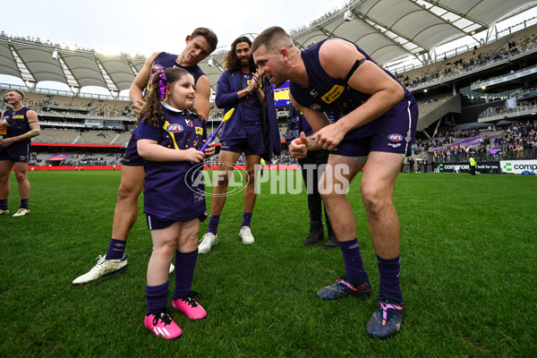 AFL 2024 Round 19 - Fremantle v Melbourne - A-52044340