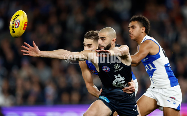AFL 2024 Round 19 - Carlton v North Melbourne - A-52044366