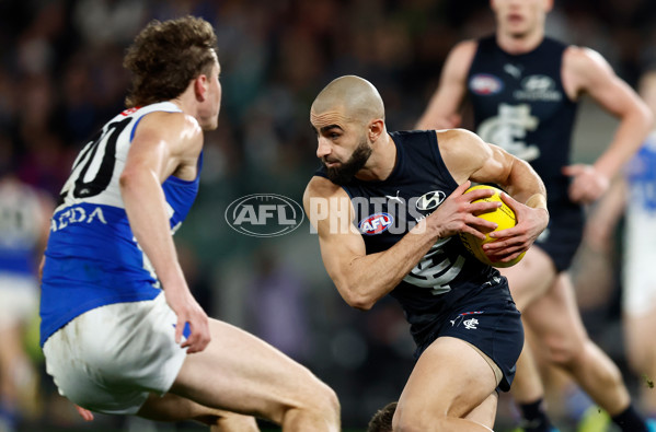 AFL 2024 Round 19 - Carlton v North Melbourne - A-52044367