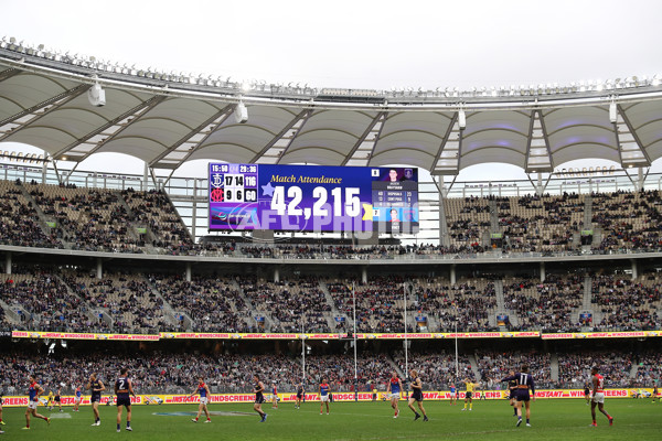 AFL 2024 Round 19 - Fremantle v Melbourne - A-52044372