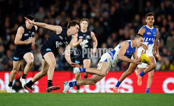 AFL 2024 Round 19 - Carlton v North Melbourne - A-52044374