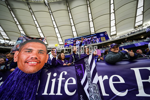AFL 2024 Round 19 - Fremantle v Melbourne - A-52045023
