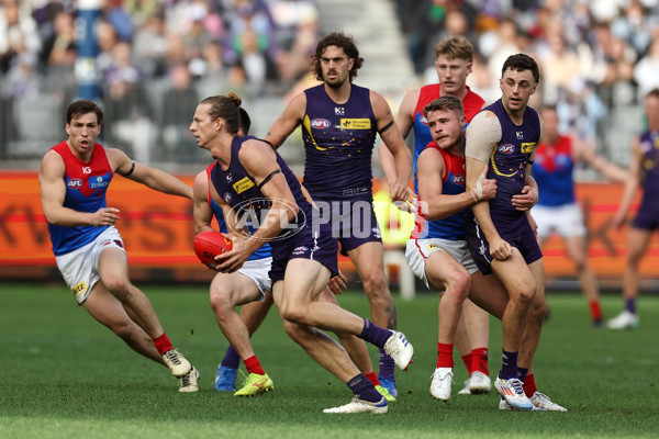 AFL 2024 Round 19 - Fremantle v Melbourne - A-52045076