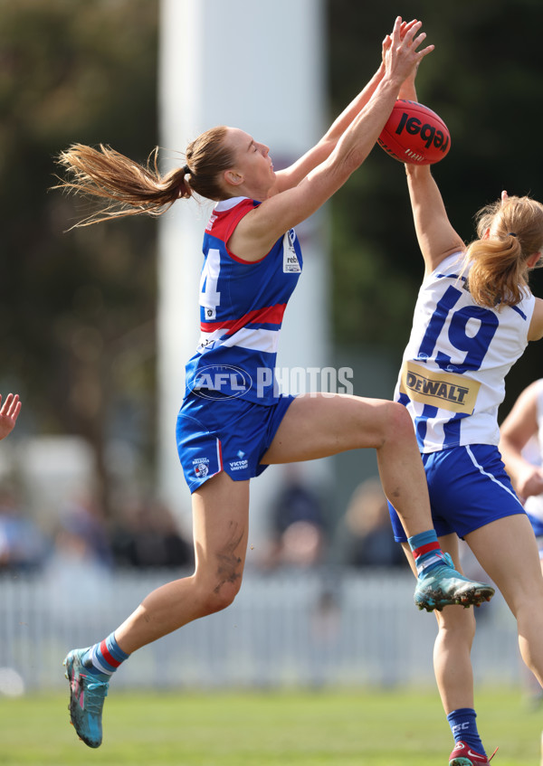 VFLW 2024 Grand Final - North Melbourne v Western Bulldogs - A-52046957