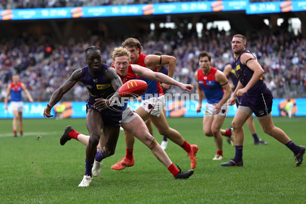 AFL 2024 Round 19 - Fremantle v Melbourne - A-52046973