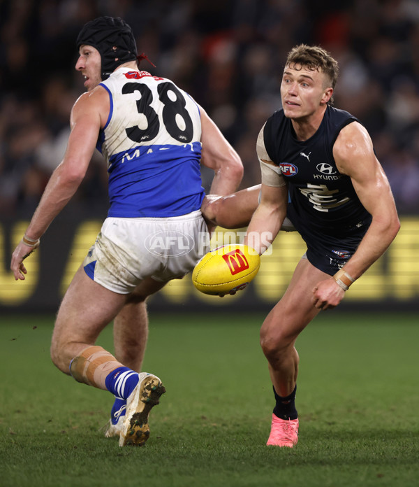 AFL 2024 Round 19 - Carlton v North Melbourne - A-52046986