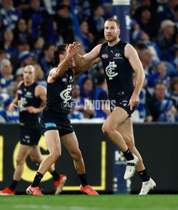 AFL 2024 Round 19 - Carlton v North Melbourne - A-52047742