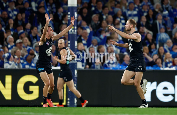 AFL 2024 Round 19 - Carlton v North Melbourne - A-52047743