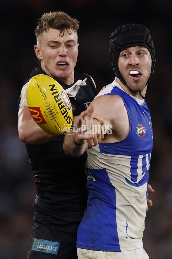 AFL 2024 Round 19 - Carlton v North Melbourne - A-52049855