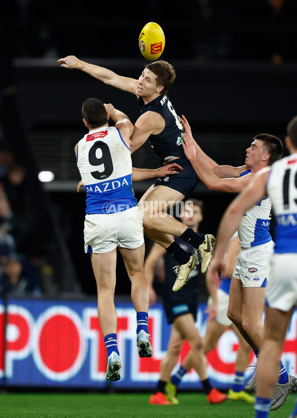AFL 2024 Round 19 - Carlton v North Melbourne - A-52049864