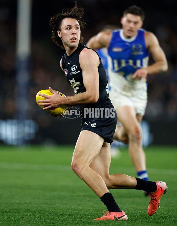 AFL 2024 Round 19 - Carlton v North Melbourne - A-52049929