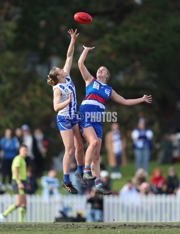 VFLW 2024 Grand Final - North Melbourne v Western Bulldogs - A-52050263