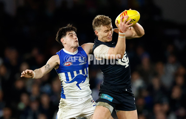 AFL 2024 Round 19 - Carlton v North Melbourne - A-52052575