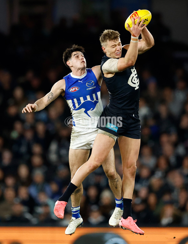 AFL 2024 Round 19 - Carlton v North Melbourne - A-52052580