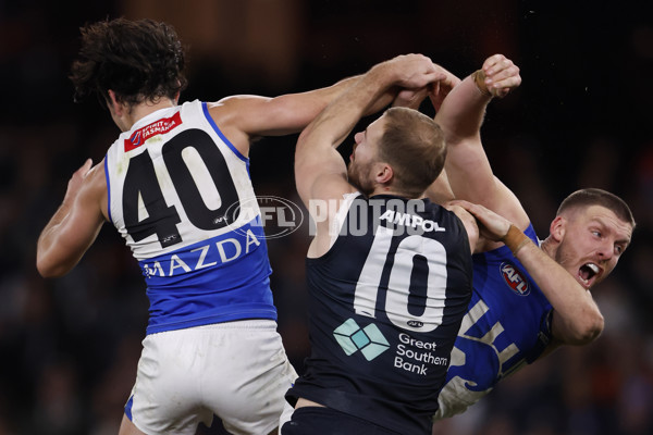 AFL 2024 Round 19 - Carlton v North Melbourne - A-52052621