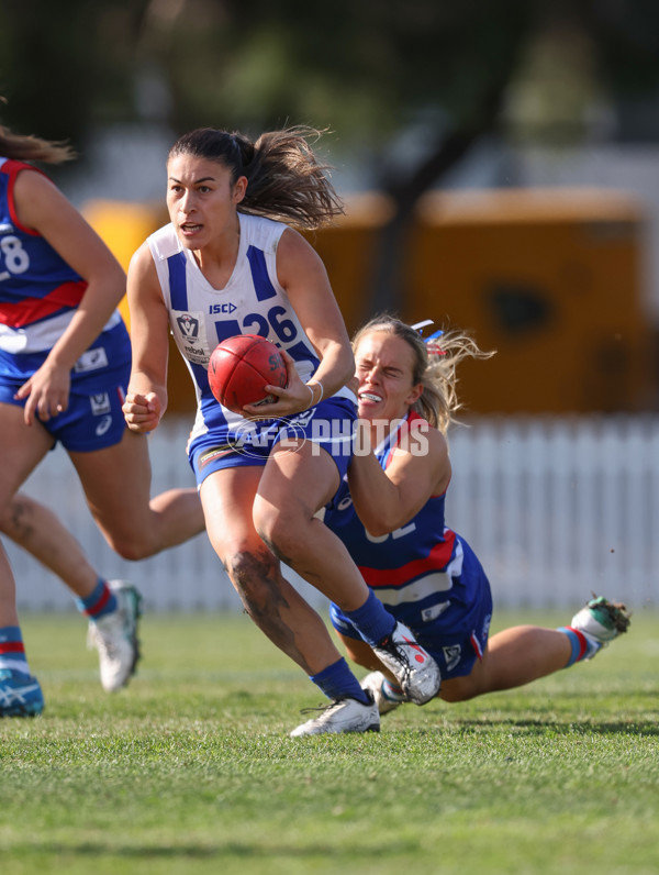 VFLW 2024 Grand Final - North Melbourne v Western Bulldogs - A-52052693