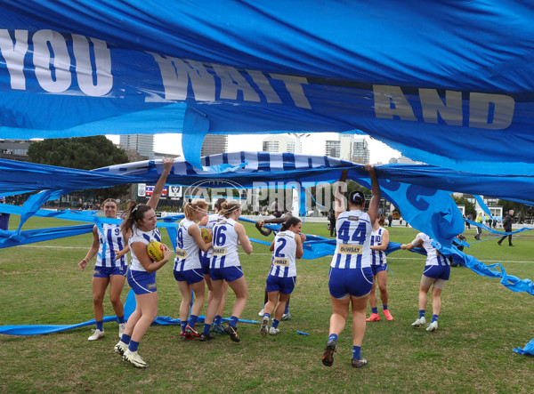 VFLW 2024 Grand Final - North Melbourne v Western Bulldogs - A-52055326