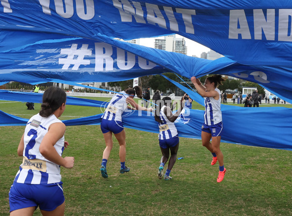 VFLW 2024 Grand Final - North Melbourne v Western Bulldogs - A-52055329