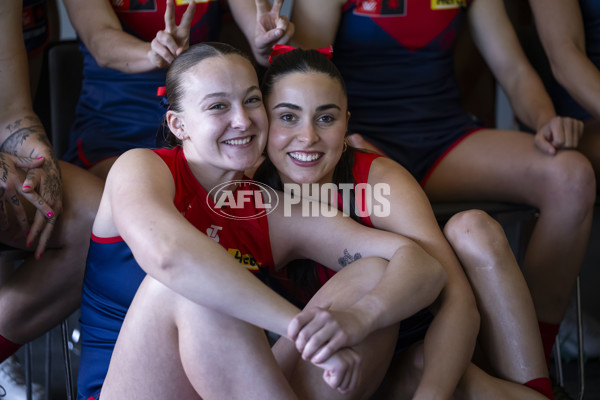 AFLW 2024 Media - Melbourne Team Photo Day - A-52055394
