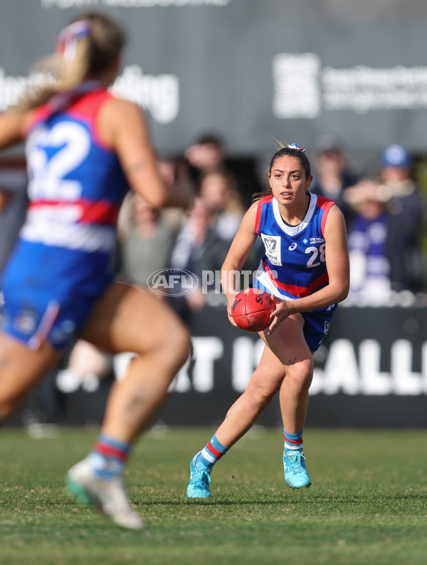 VFLW 2024 Grand Final - North Melbourne v Western Bulldogs - A-52055503