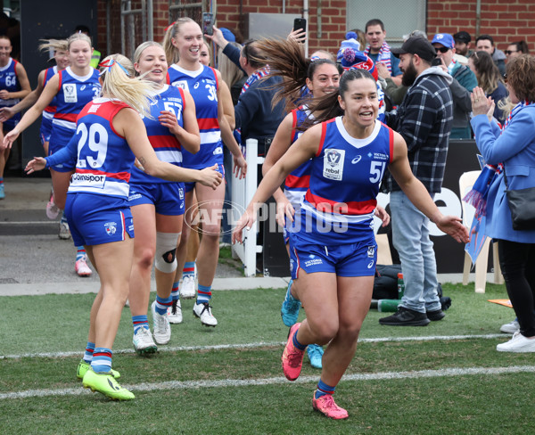 VFLW 2024 Grand Final - North Melbourne v Western Bulldogs - A-52055529