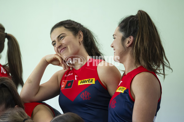 AFLW 2024 Media - Melbourne Team Photo Day - A-52058549