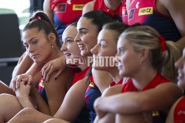 AFLW 2024 Media - Melbourne Team Photo Day - A-52058551