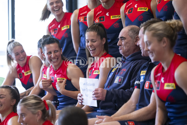 AFLW 2024 Media - Melbourne Team Photo Day - A-52058561