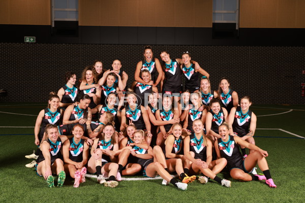 AFLW 2024 Media - Port Adelaide Team Photo Day - A-52058610