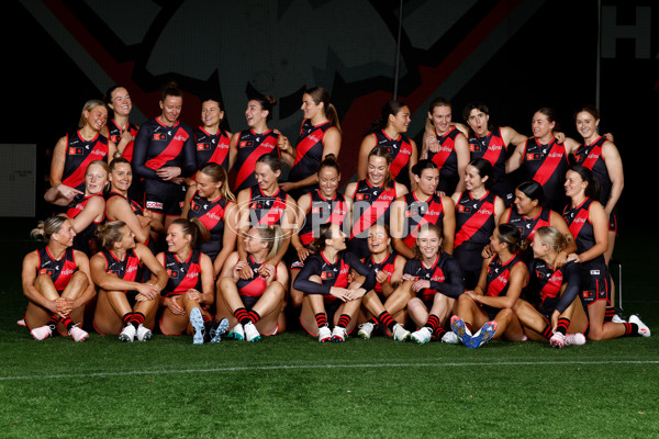 AFLW 2024 Media - Essendon Team Photo Day - A-52073111