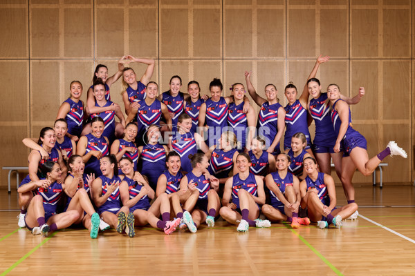 AFLW 2024 Media - Fremantle Team Photo Day - A-52074091