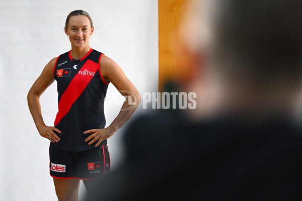 AFLW 2024 Media - Essendon Team Photo Day - A-52074137