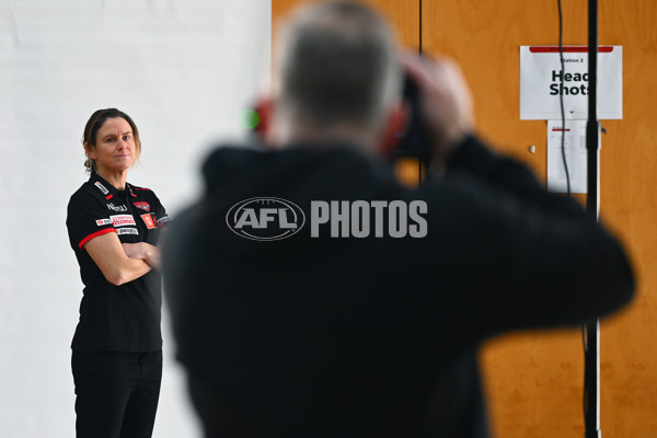 AFLW 2024 Media - Essendon Team Photo Day - A-52081174