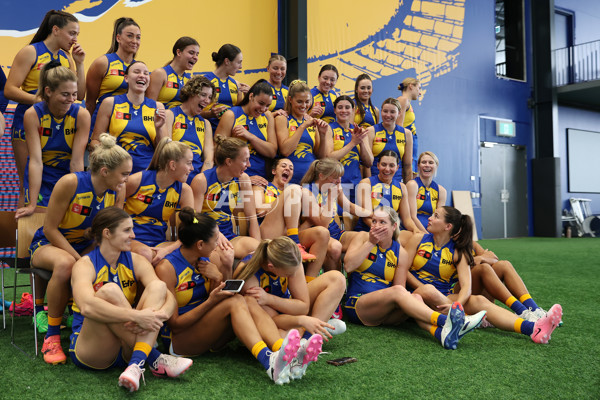 AFLW 2024 Media - West Coast Team Photo Day - A-52123884