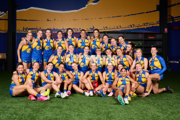 AFLW 2024 Media - West Coast Team Photo Day - A-52137307