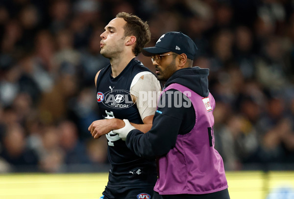 AFL 2024 Round 20 - Carlton v Port Adelaide - A-52161747