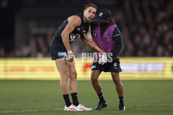 AFL 2024 Round 20 - Carlton v Port Adelaide - A-52163300