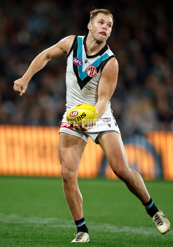 AFL 2024 Round 20 - Carlton v Port Adelaide - A-52163338
