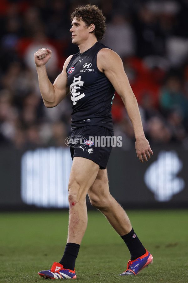 AFL 2024 Round 20 - Carlton v Port Adelaide - A-52163902